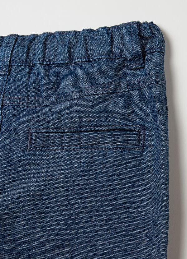 Ovs Pantaloni In Cotone Con Tasche