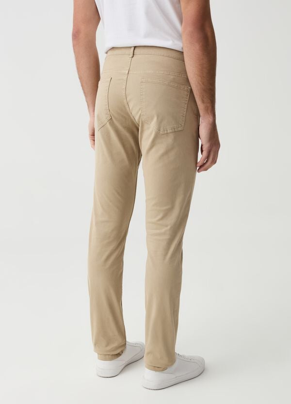 Ovs Pantaloni In Cotone Stretch Cinque Tasche