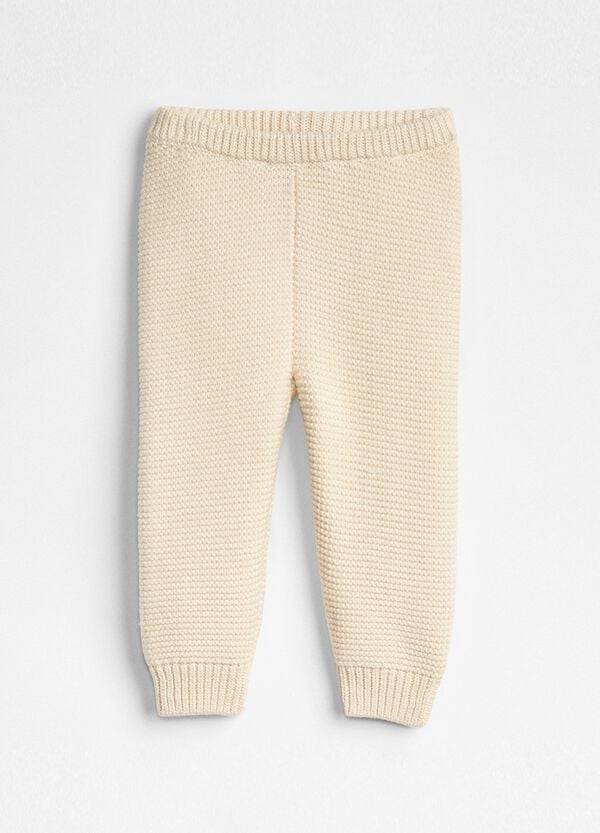 Ovs Pantaloni in cotone tricot