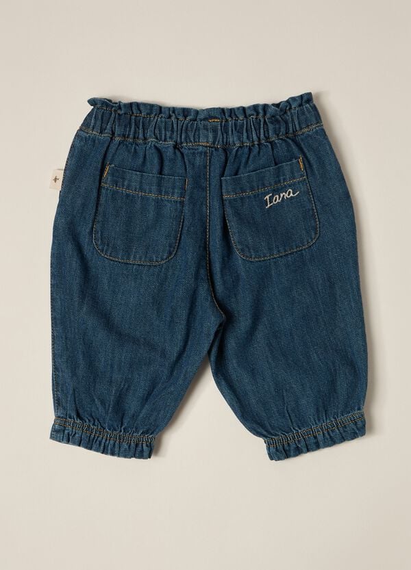 Ovs Pantaloni In Denim Di Puro Cotone IANA Neonata