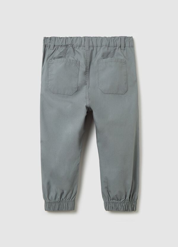 Ovs Pantaloni In Popeline Con Profili Elasticati
