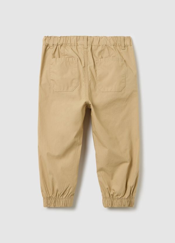 Ovs Pantaloni In Popeline Con Profili Elasticati