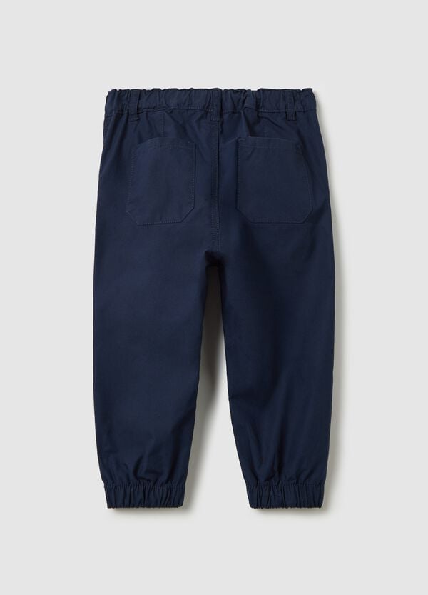 Ovs Pantaloni In Popeline Con Profili Elasticati