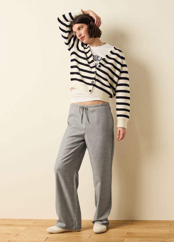 Ovs Pantaloni jogger fantasia principe di Galles