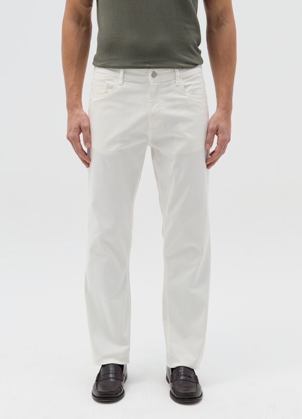 Ovs Pantaloni Regular Fit Cinque Tasche