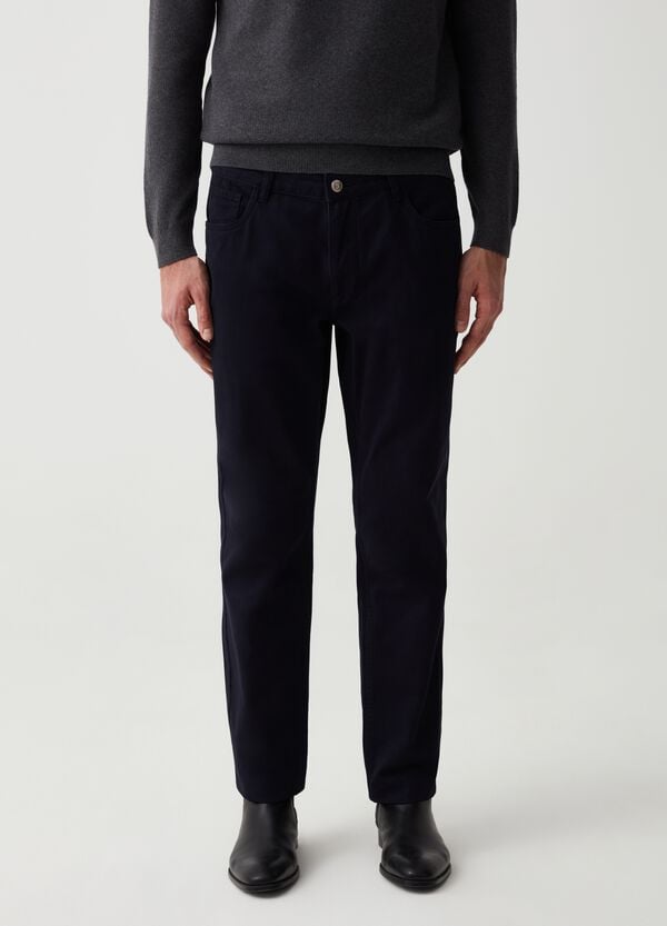 Ovs Pantaloni Regular Fit Cinque Tasche