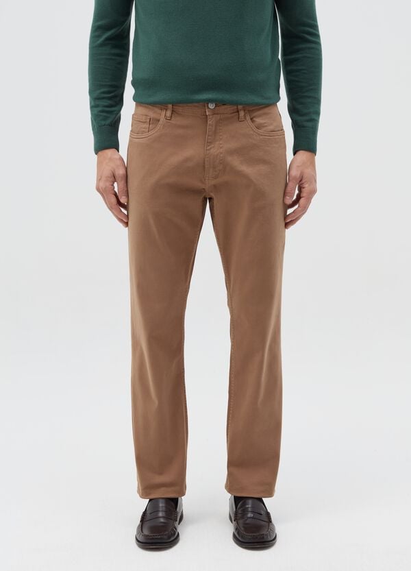 Ovs Pantaloni Regular Fit Cinque Tasche