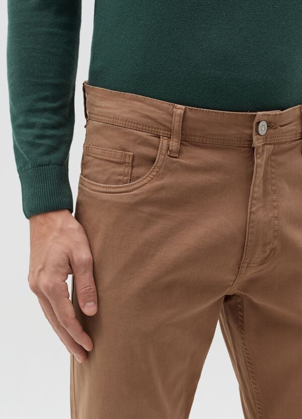 Ovs Pantaloni Regular Fit Cinque Tasche