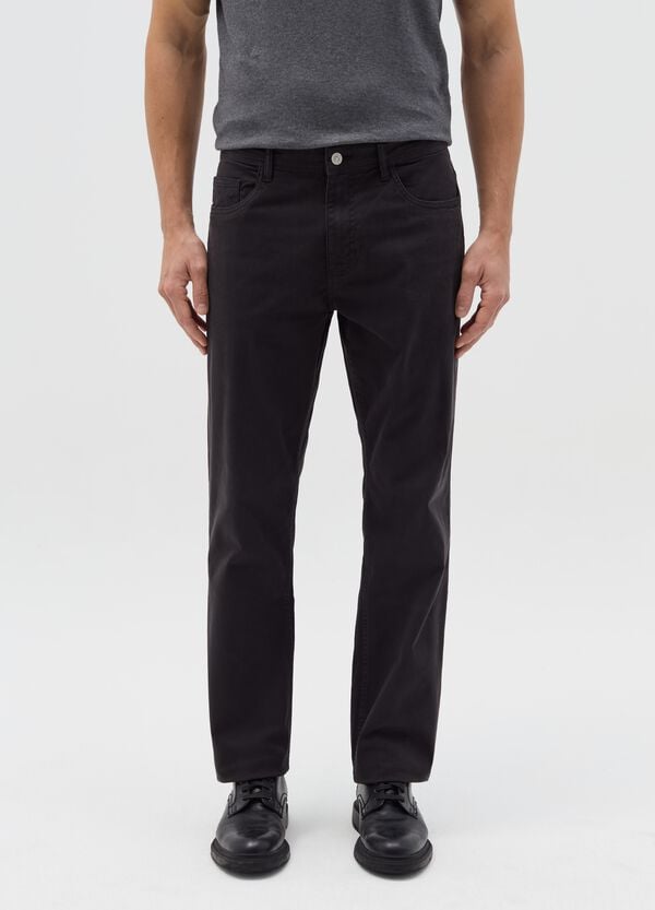 Ovs Pantaloni Regular Fit Cinque Tasche