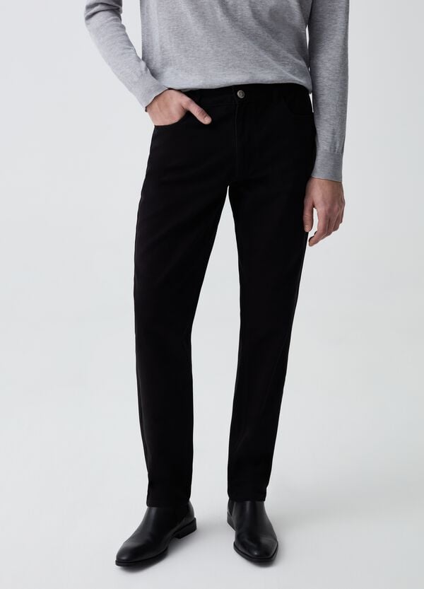 Ovs Pantaloni Regular Fit Cinque Tasche