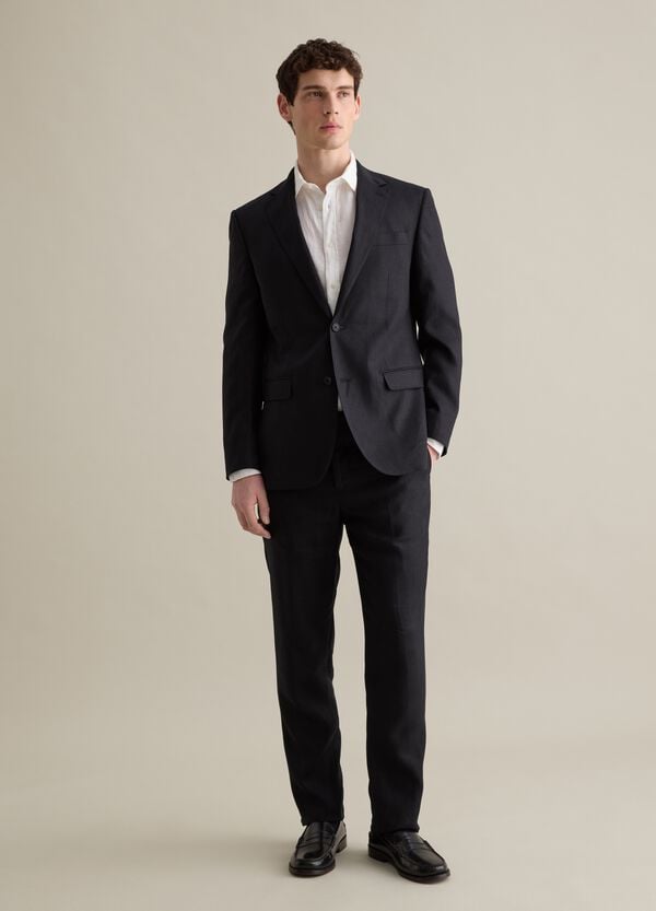 Ovs Pantaloni regular fit in lino Contemporary