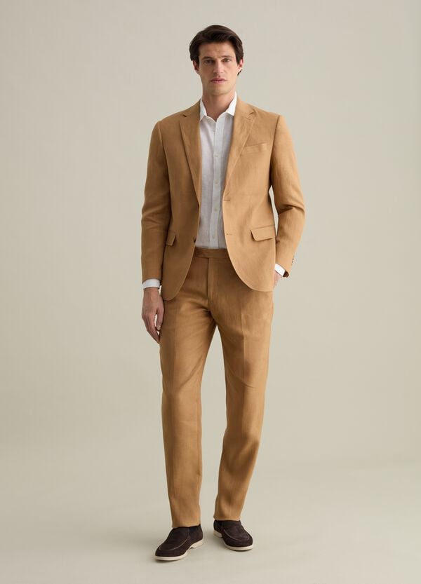 Ovs Pantaloni regular fit in lino Contemporary