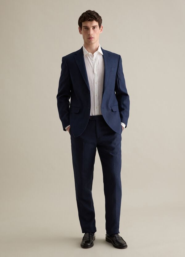 Ovs Pantaloni regular fit in lino Contemporary