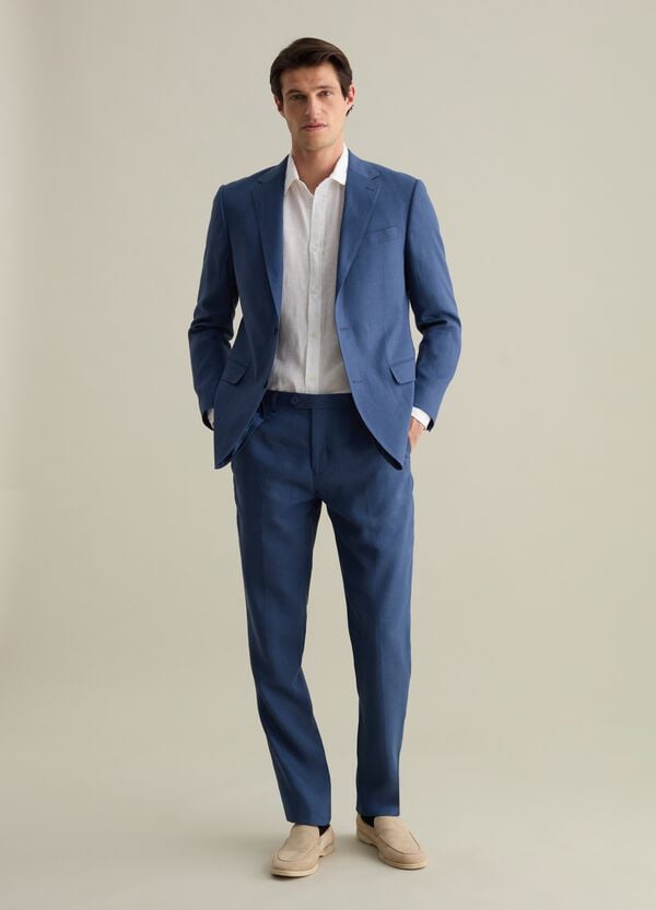 Ovs Pantaloni regular fit in lino Contemporary