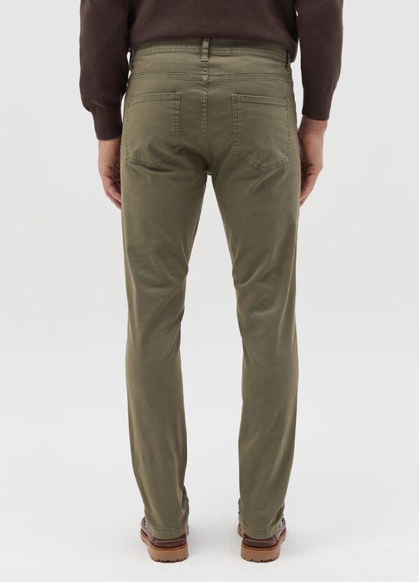 Ovs Pantaloni Skinny Fit Cinque Tasche