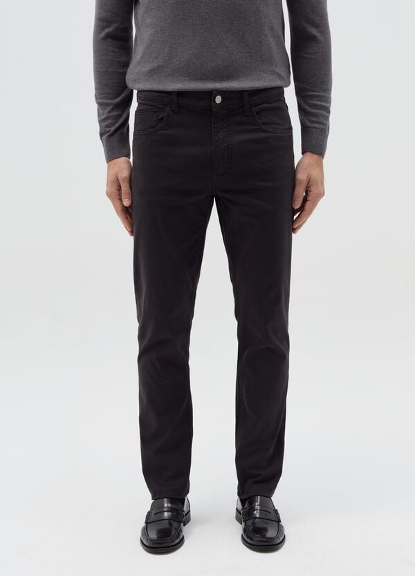 Ovs Pantaloni Skinny Fit Cinque Tasche