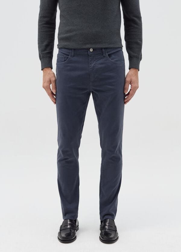 Ovs Pantaloni Skinny Fit Cinque Tasche