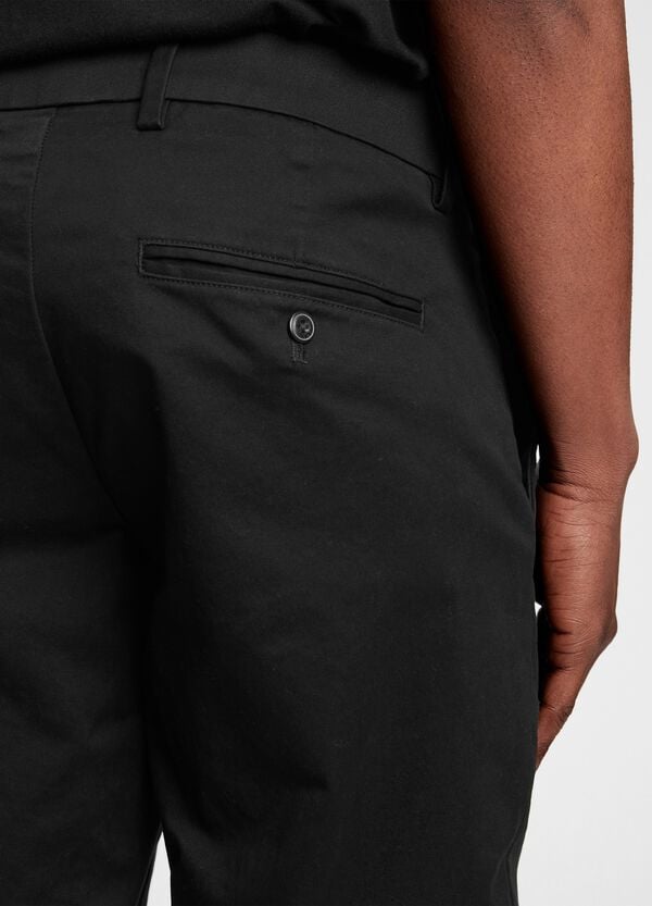 Ovs Pantaloni Slim Fit In Cotone Stretch
