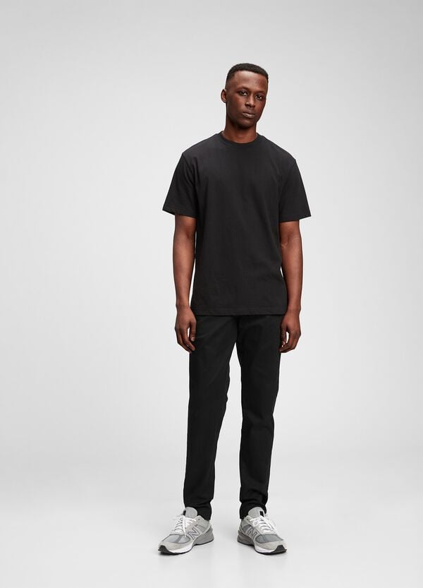 Ovs Pantaloni Slim Fit In Cotone Stretch