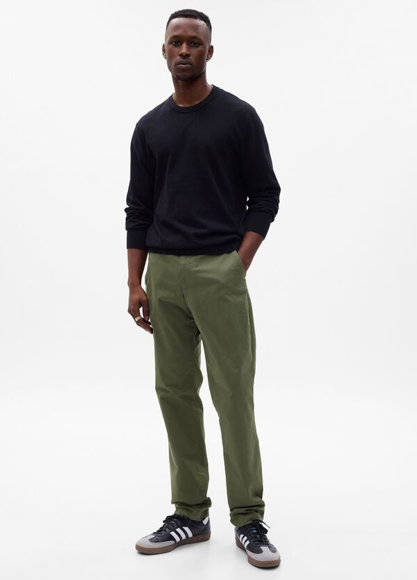 Ovs Pantaloni slim fit in cotone stretch