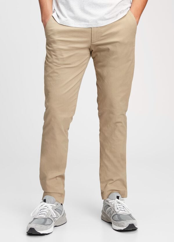 Ovs Pantaloni slim fit in cotone stretch