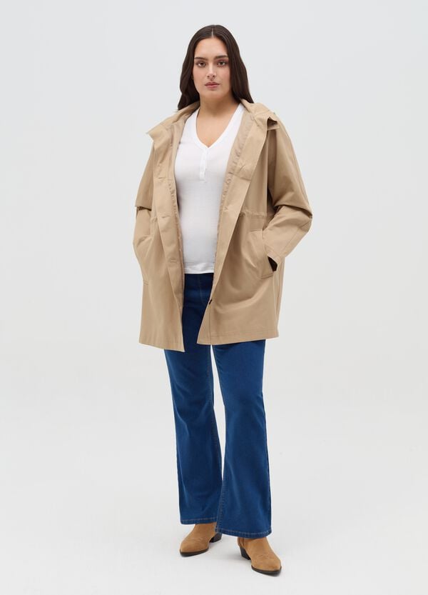 Ovs Parka Con Coulisse Interna Curvy