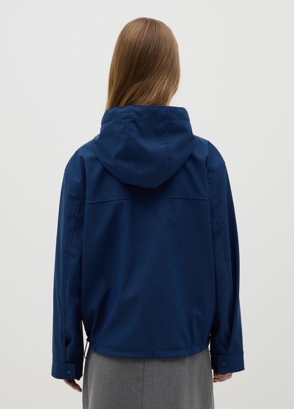 Ovs Parka Corto Con Cappuccio E Coulisse