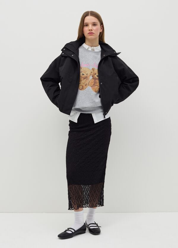 Ovs Parka corto imbottito con cappuccio