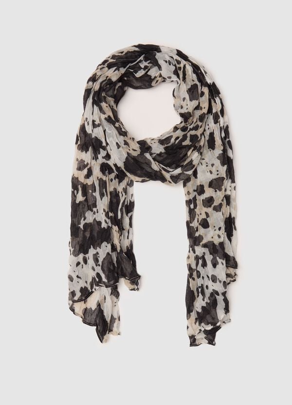 Ovs Pashmina effetto crinkle maculata