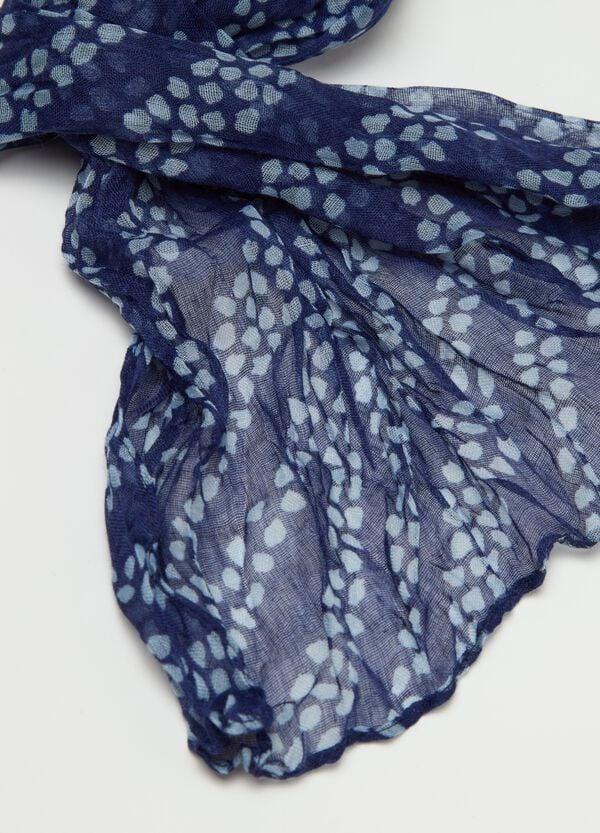 Ovs Pashmina Effetto Crinkle Stampa All-over