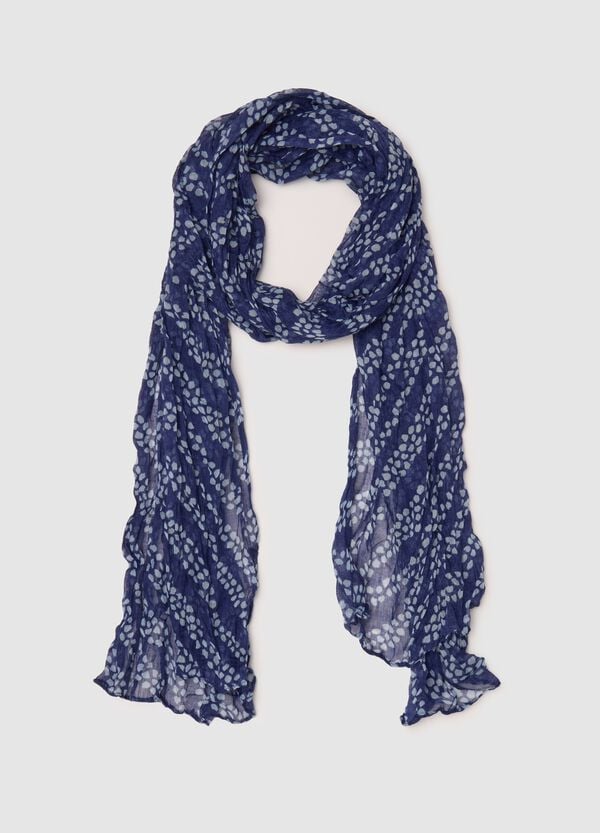 Ovs Pashmina effetto crinkle stampa all-over