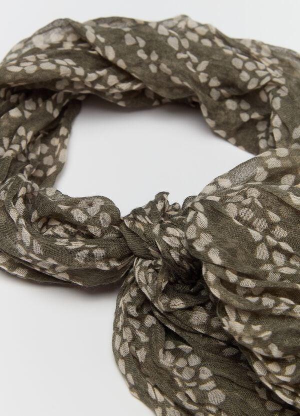 Ovs Pashmina Effetto Crinkle Stampa All-over