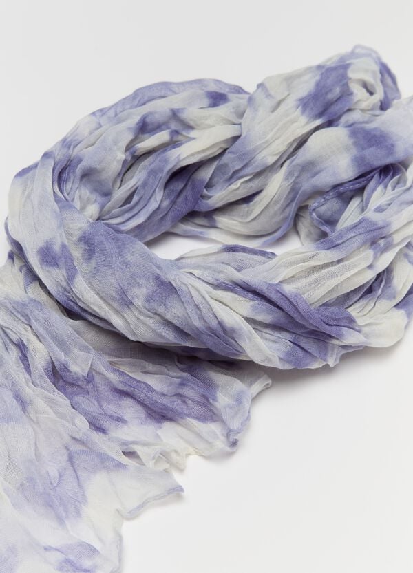 Ovs Pashmina Effetto Crinkle Stampa Fantasia