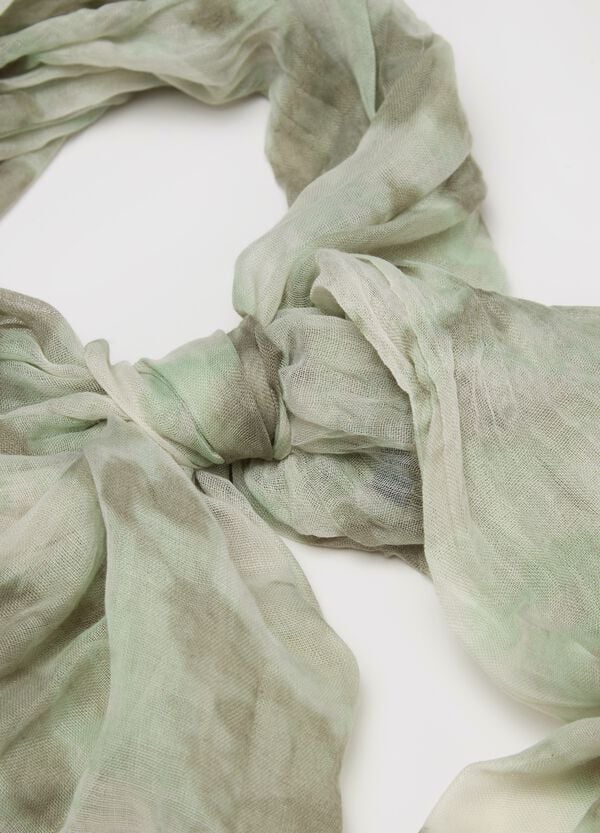 Ovs Pashmina Effetto Crinkle Stampa Fantasia