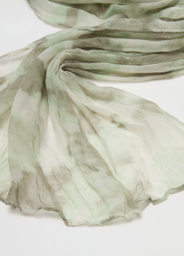 Ovs Pashmina Effetto Crinkle Stampa Fantasia