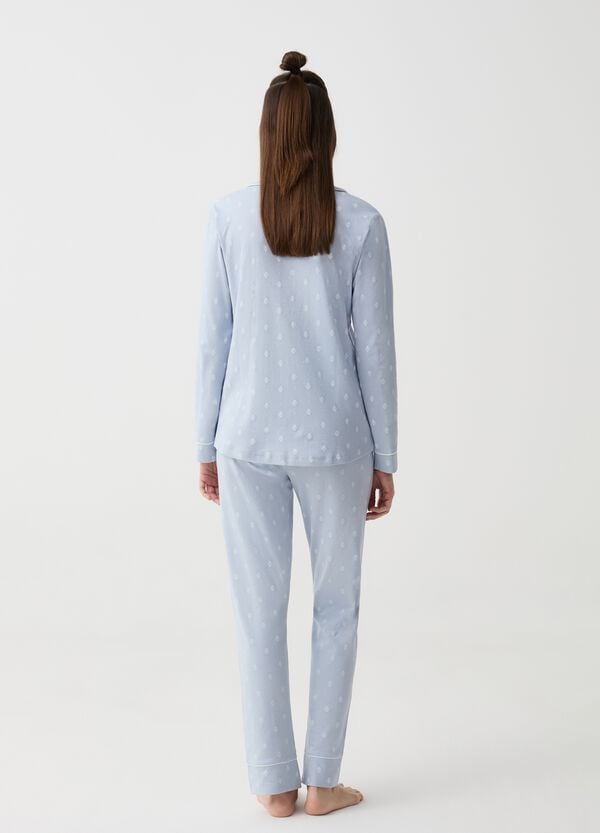 Ovs Pigiama Con Bottoni Stampa Arabesque