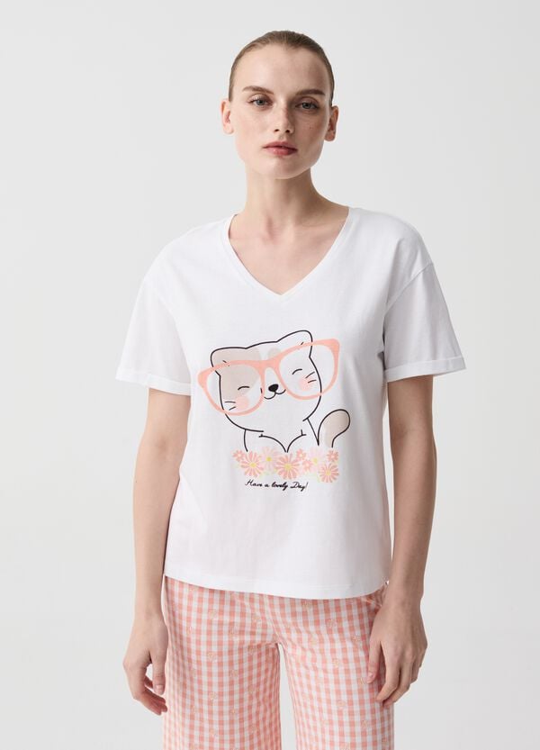 Ovs Pigiama Con Pantalone Pinocchietto Vichy