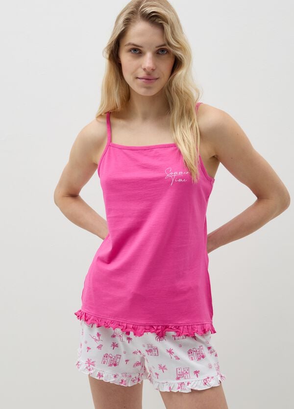 Ovs Pigiama corto stampa Summer Vibes