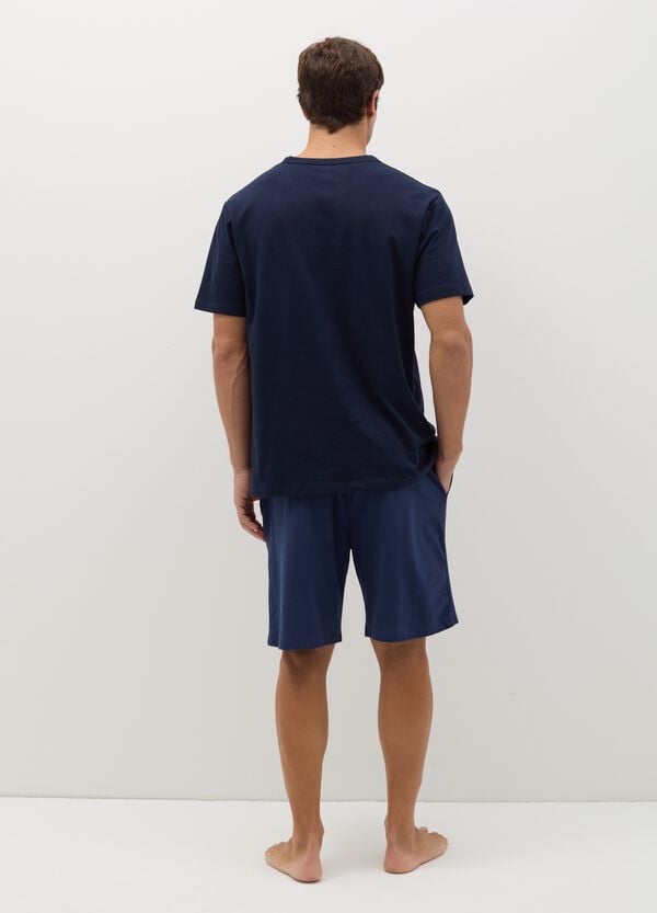 Ovs Pigiama Corto T-shirt Con Tasca