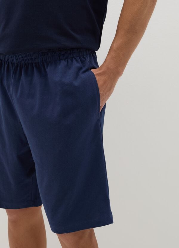 Ovs Pigiama Corto T-shirt Con Tasca