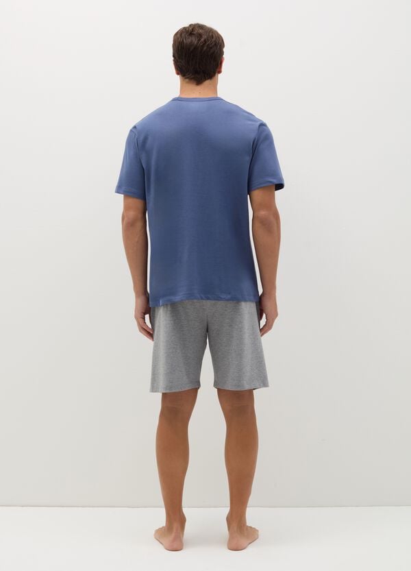 Ovs Pigiama Corto T-shirt Con Tasca