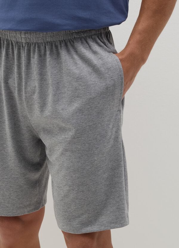 Ovs Pigiama Corto T-shirt Con Tasca