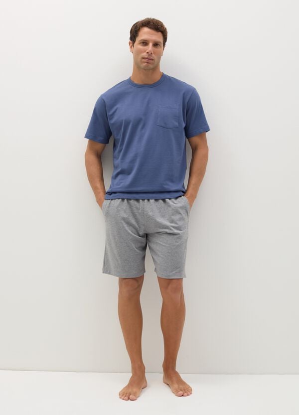 Ovs Pigiama corto t-shirt con tasca