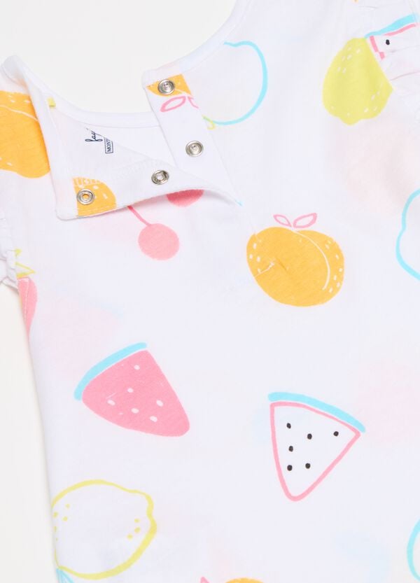 Ovs Pigiama In Cotone Bio Con Stampa