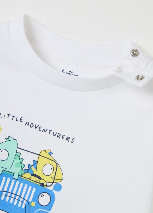 Ovs Pigiama In Cotone Bio Con Stampa Animaletti