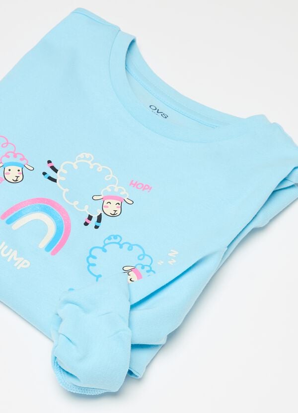 Ovs Pigiama In Cotone Bio Con Stampa