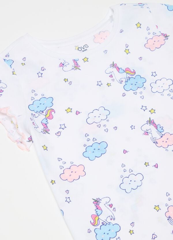 Ovs Pigiama In Cotone Bio Con Stampa