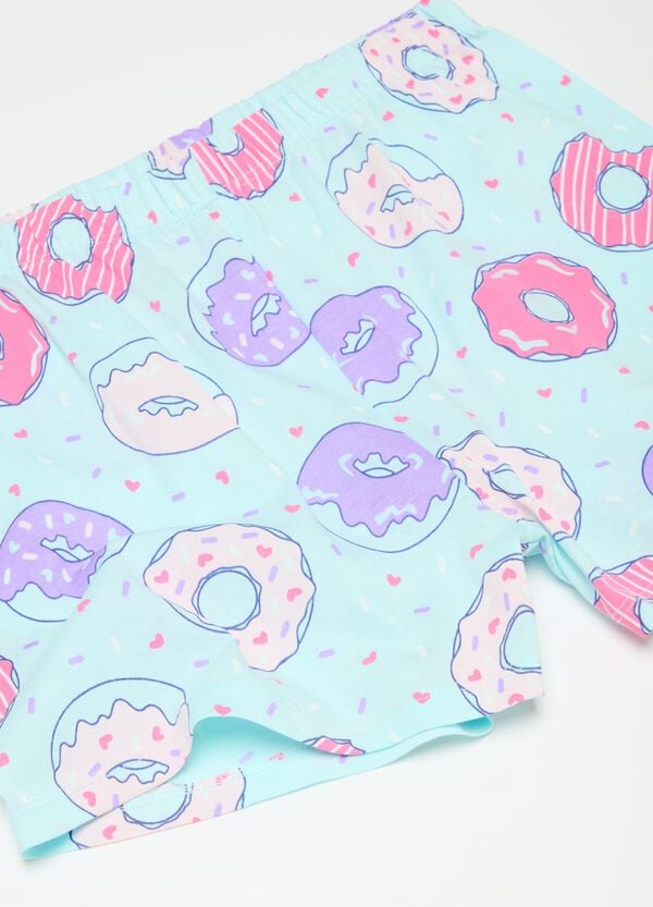 Ovs Pigiama In Cotone Bio Con Stampa