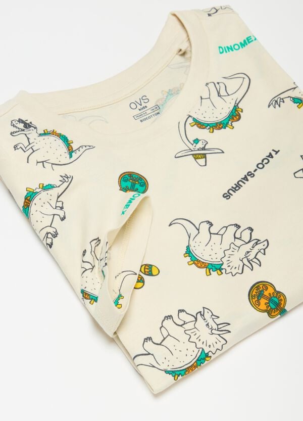 Ovs Pigiama In Cotone Bio Con Stampa