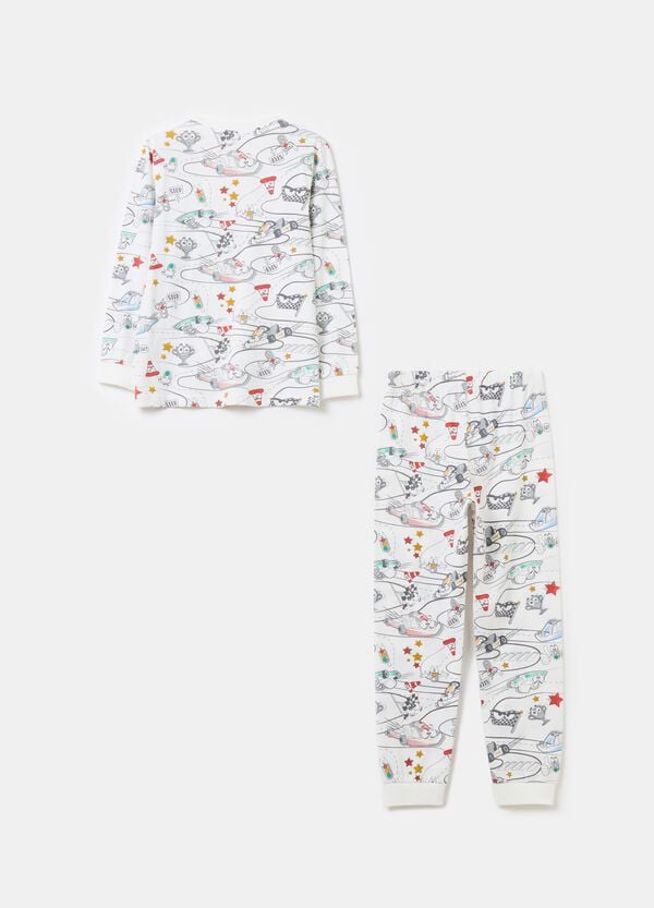 Ovs Pigiama In Cotone Bio Con Stampa